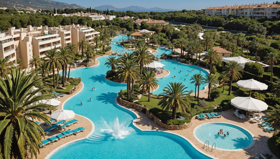 How water parks at five-star campsites in fréjus compare to the uk's favourite holiday parks